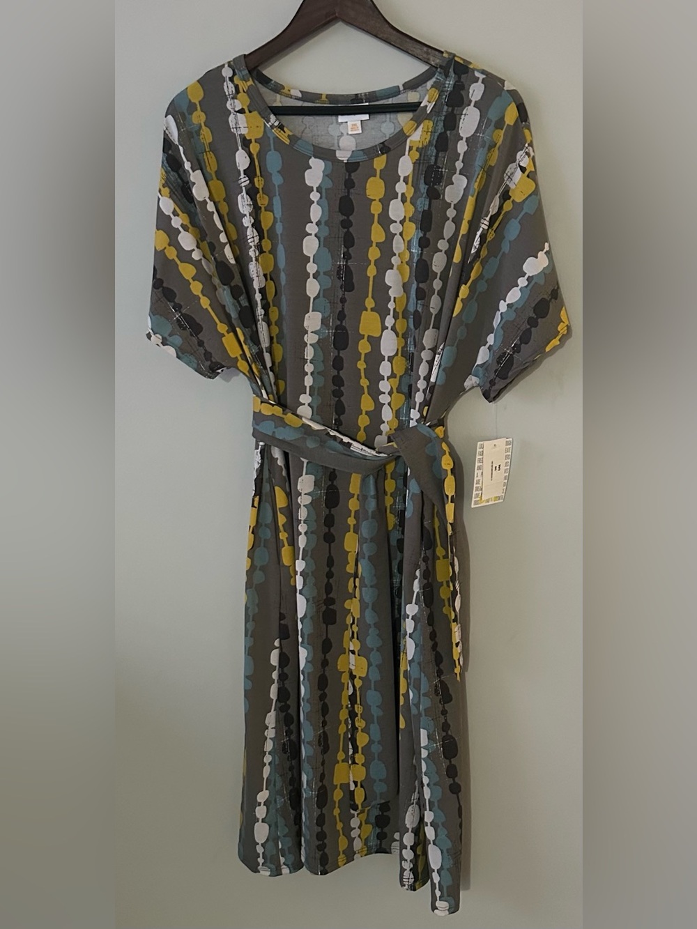Lularoe Marly dress 3xl nwt, pockets